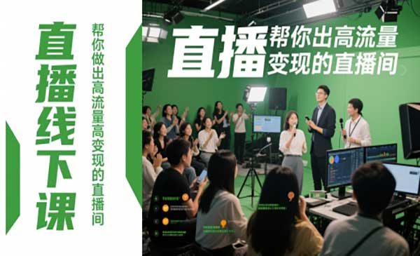 高变现直播间打造网赚项目-副业赚钱-互联网创业-资源整合-影视资源无忧云创
