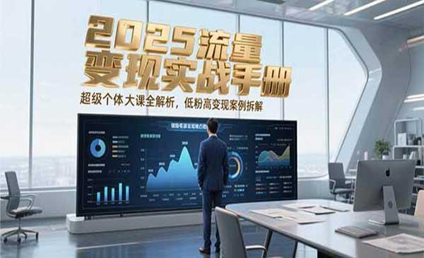 群响流量黄宝书25-29期，群响内部私享资料非卖品网赚项目-副业赚钱-互联网创业-资源整合-影视资源无忧云创
