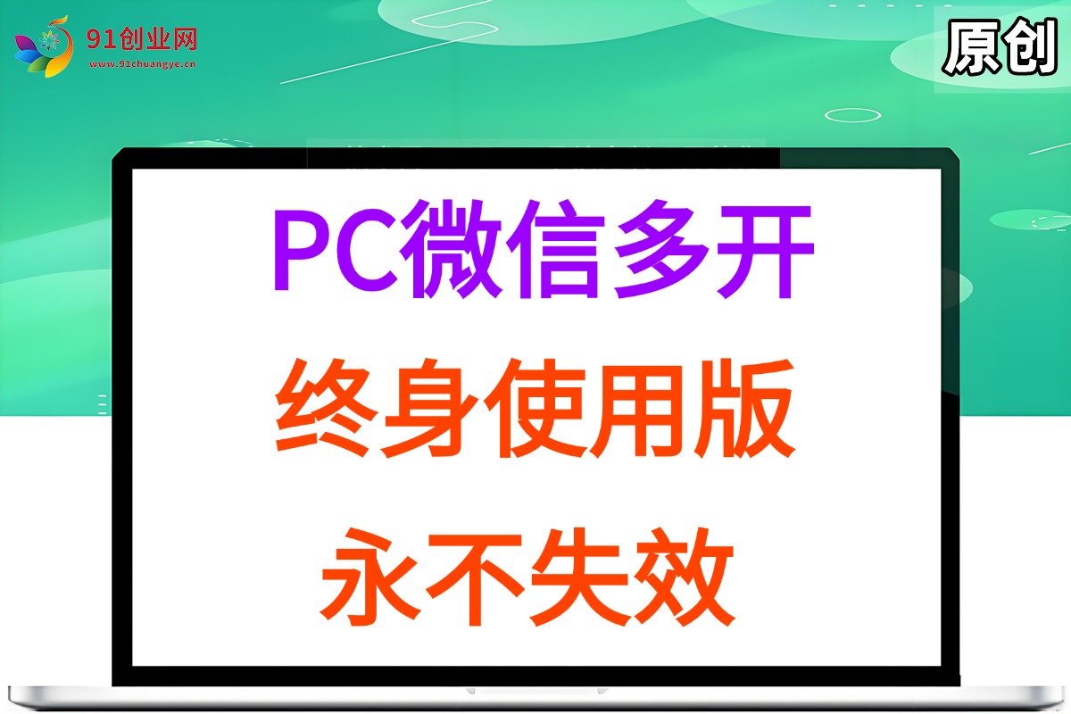 PC微信多开终身定制版，超级简单，几行代码搞定，永不失效网赚项目-副业赚钱-互联网创业-资源整合-影视资源无忧云创